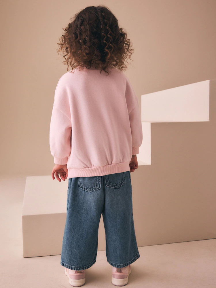 Light Pink House Crew Neck Sweatshirt (3mths-7yrs) | Next US