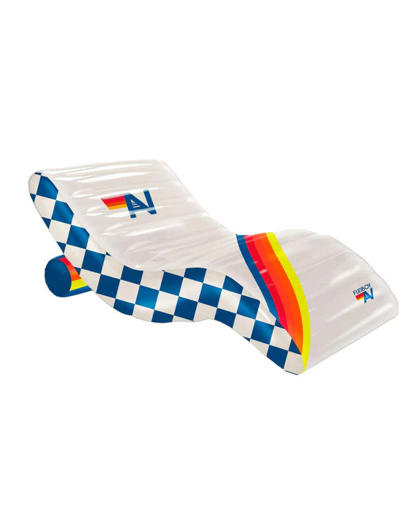 FUNBOY x Aviator Nation Chaise Lounger Pool Float | FUNBOY