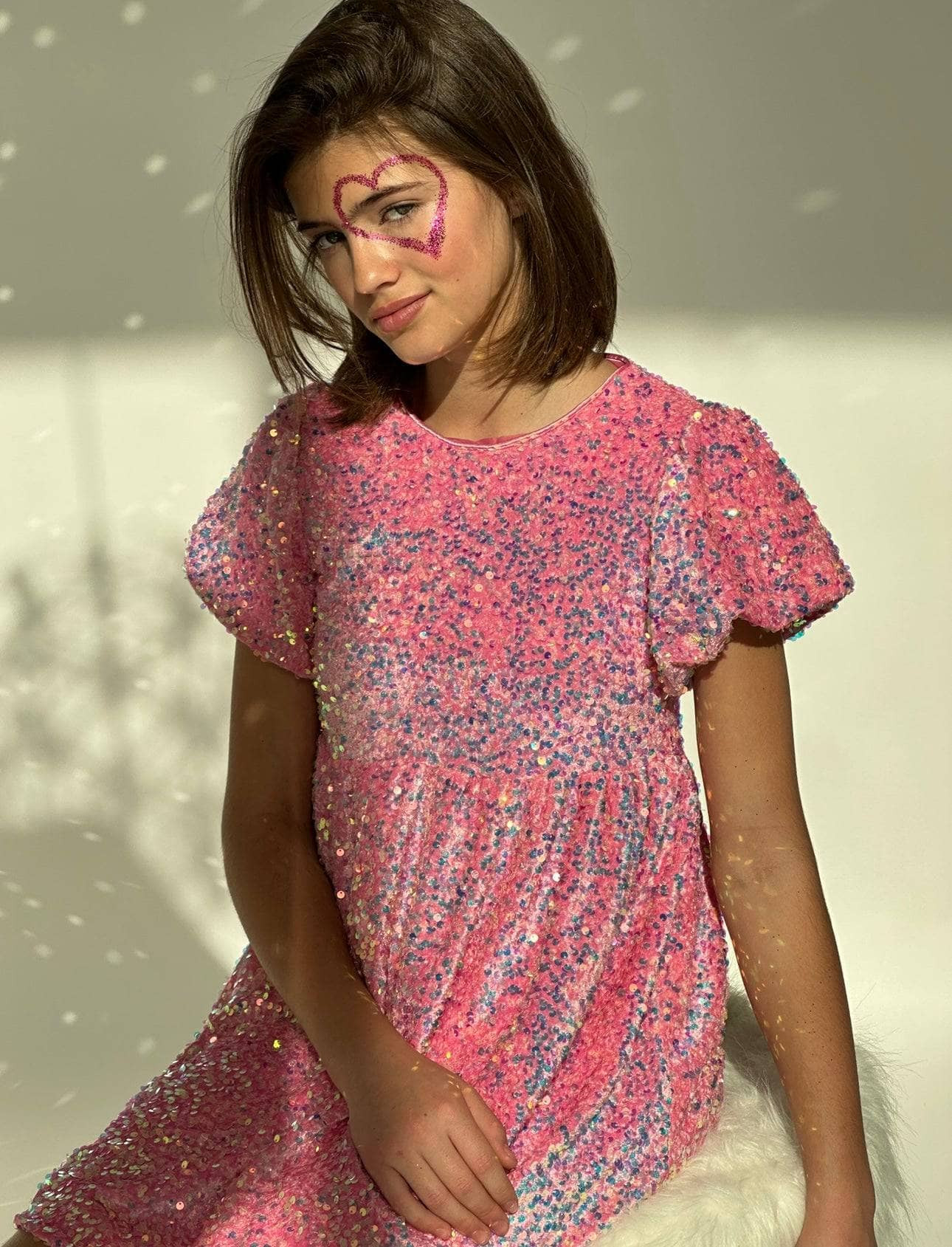 Pretty in Pink Sequin Dress | Lola + The Boys