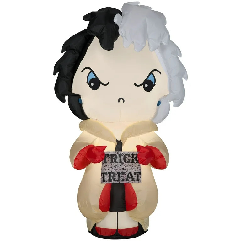 Airblown Inflatables Disney Stylized Cruella de Vil, 5' | Walmart (US)