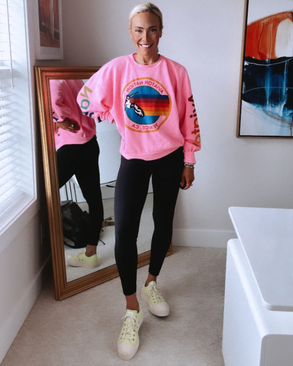 *USE CODE MDW20 for 20% OFF FULL PRICED ITEMS*
Up to 50% off Memorial Day sale on aviator nation!!! I hardly ever see aviator nation products go on sale and if you have been wanting some, this is the time to get some! I LIVE in AN sweats because they are the most soft, the most comfortable, and the most fashionable sweats in my opinion! 

*MY CONVERSES ARE LINKED ON MY CONVERSE POST & ON SALE* they’re the lime green platforms and I LOVE them!
They are also the best for traveling! You can look effortlessly shake and an aviator nation sweatsuit! 🤌🔥

Shoppe these today on the Memorial Day sale!  🛍️🛍️

Xoxo,
CeCe 🙏

#LTKTravel #LTKActive #LTKSaleAlert