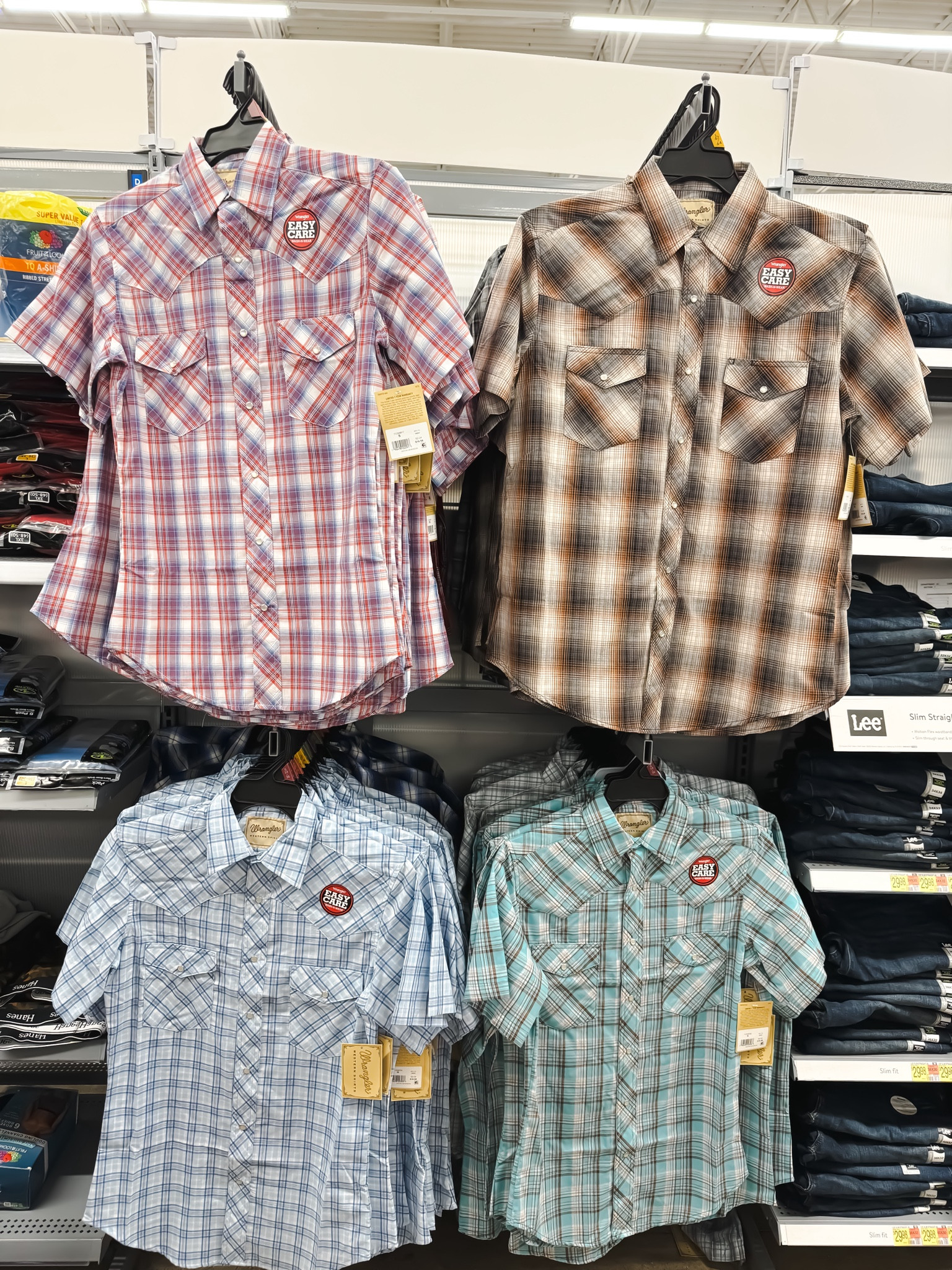 $17 Walmart Wrangler® Men's Regular Fit Short Sleeve Western Shirt, Sizes S-5XL /        
men’s Easter Shirt / men’s dress shirts / men’s Easter outfit / affordable men’s fashion / men’s work shirt / men’s workwear / men’s work outfit  

#LTKworkwear #LTKmens #LTKfindsunder50