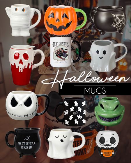 Halloween Mugs

#LTKSeasonal #LTKHalloween #LTKhome