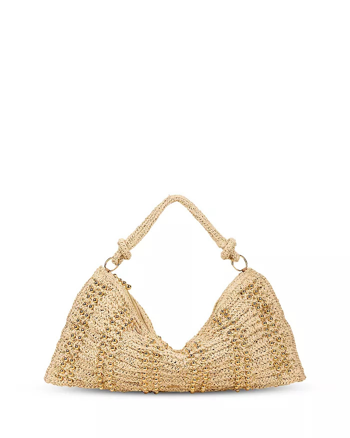 Hera Extra Large Beaded Raffia Shoulder Bag | Bloomingdale's (US)