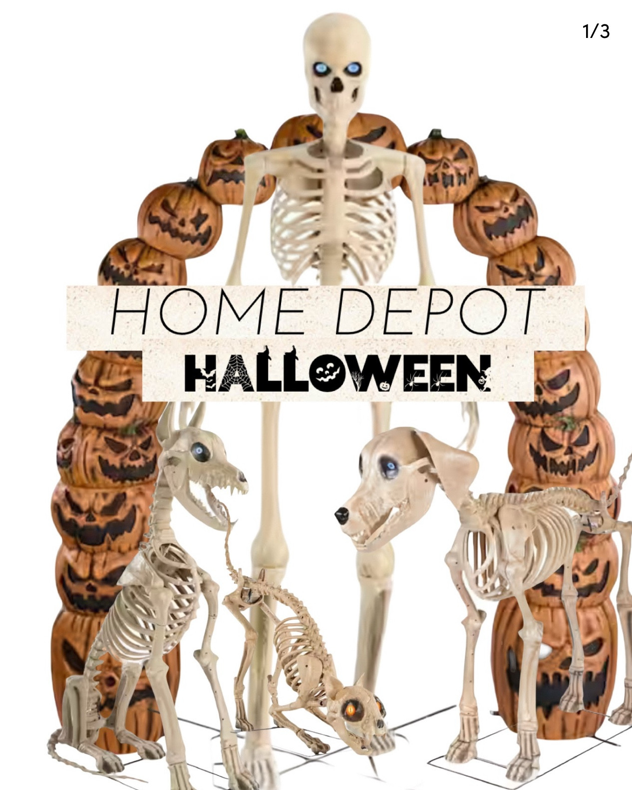 🕷️ Home Depot’s 2025 Halloween Collection Recap (soon to be on SALE) save this post for quick shopping links!

Comment SHOP below to receive a DM with the link to this post on my LTK ⬇ https://liketk.it/5ku0u

🧟‍♂️ What’s Back (and Bigger)
	•	The iconic 12-foot “Skelly” skeleton returns—still a fan favorite—with updated features like animated LCD eyes and custom accessory kits to personalize your undead display.
	•	Giant animatronics take center    stage again, including returning hits like:
	•	The Levitating Reaper
	•	Inferno Deadwood Skeleton
	•	Plague Doctor and Knight Dullahan
	•	Licensed horror icons such as Chucky and Frankenstein’s Monster continue their creepy reign.

⸻

🆕 What’s New in 2025
	•	New companions to Skelly, including Skelly’s Dog and themed costume kits.
	•	Expanded lighting effects, voice/sound interactions, and motion sensors for added realism.
	•	A bigger push toward smart-decor compatibility (think app-controlled lighting or synced effects—TBD on final features).
	•	Refreshed themes that balance terrifying centerpieces with “cute spooky” décor for family-friendly homes.

#halloween #homedepothalloween #12ftskelly #halloweendecor #holiday #holidaydecor #Skelly #Skeleton #spooky #ltkseasonal #ltkparties #ltkhome 

#LTKHalloween #LTKHome #LTKFamily
