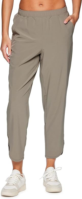 RBX Active Women's Relaxed Fit Lightweight Quick Drying Stretch Woven Pants with Pockets | Amazon (US)