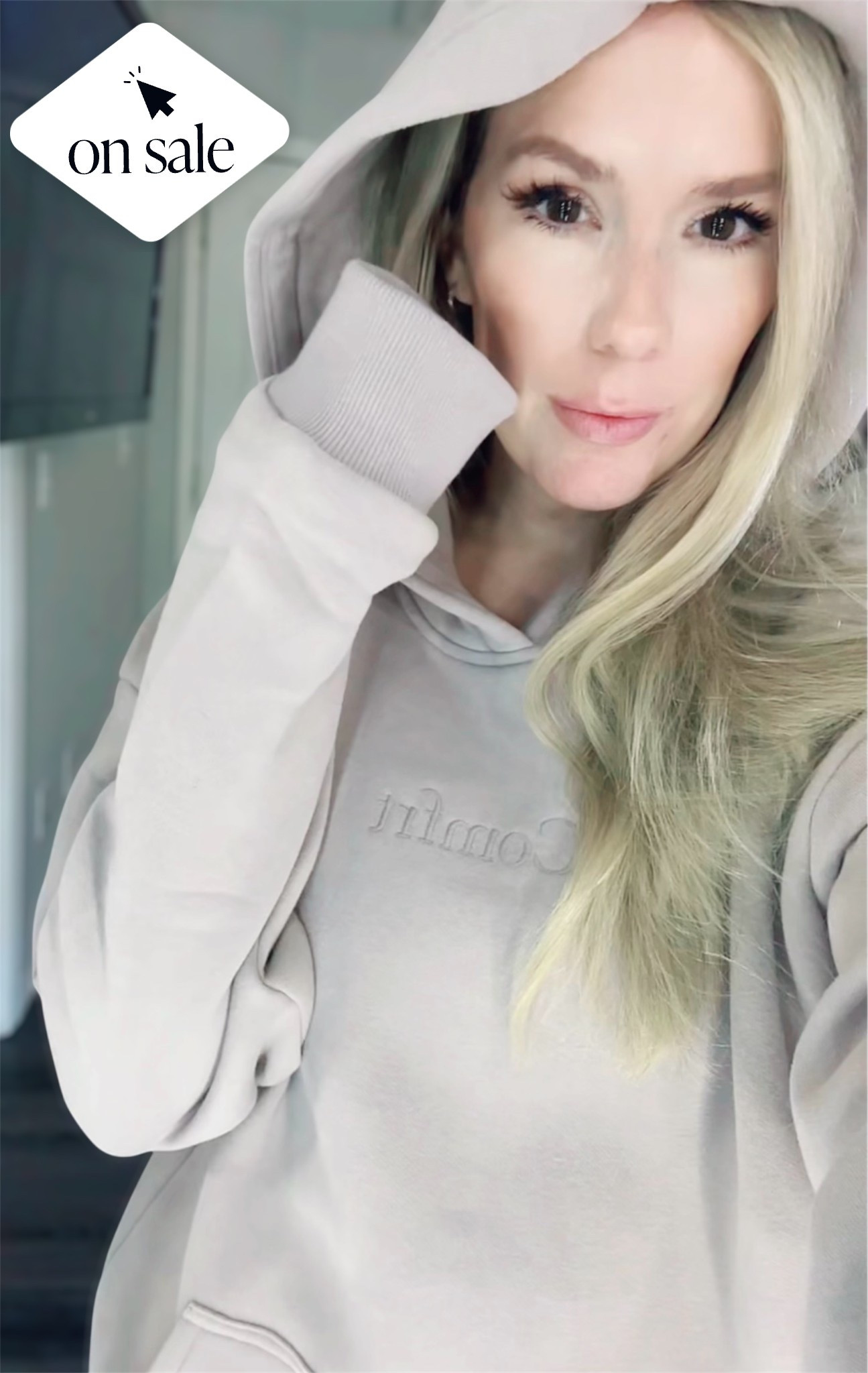 Comfrt heavyweight Hoodies for stress/anxiety ~ slightly weighted and oversized. Color: Bark 
#hoodie #sweatshirt #cozy #giftideas 

#LTKGiftGuide #LTKMidsize #LTKFindsUnder50