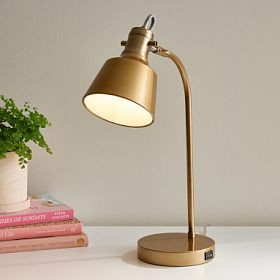 Mini Taylor Desk Lamp with USB Port (18") | Pottery Barn Teen