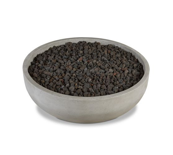 Buckett Concrete Round Fire Pit (48") | Pottery Barn (US)