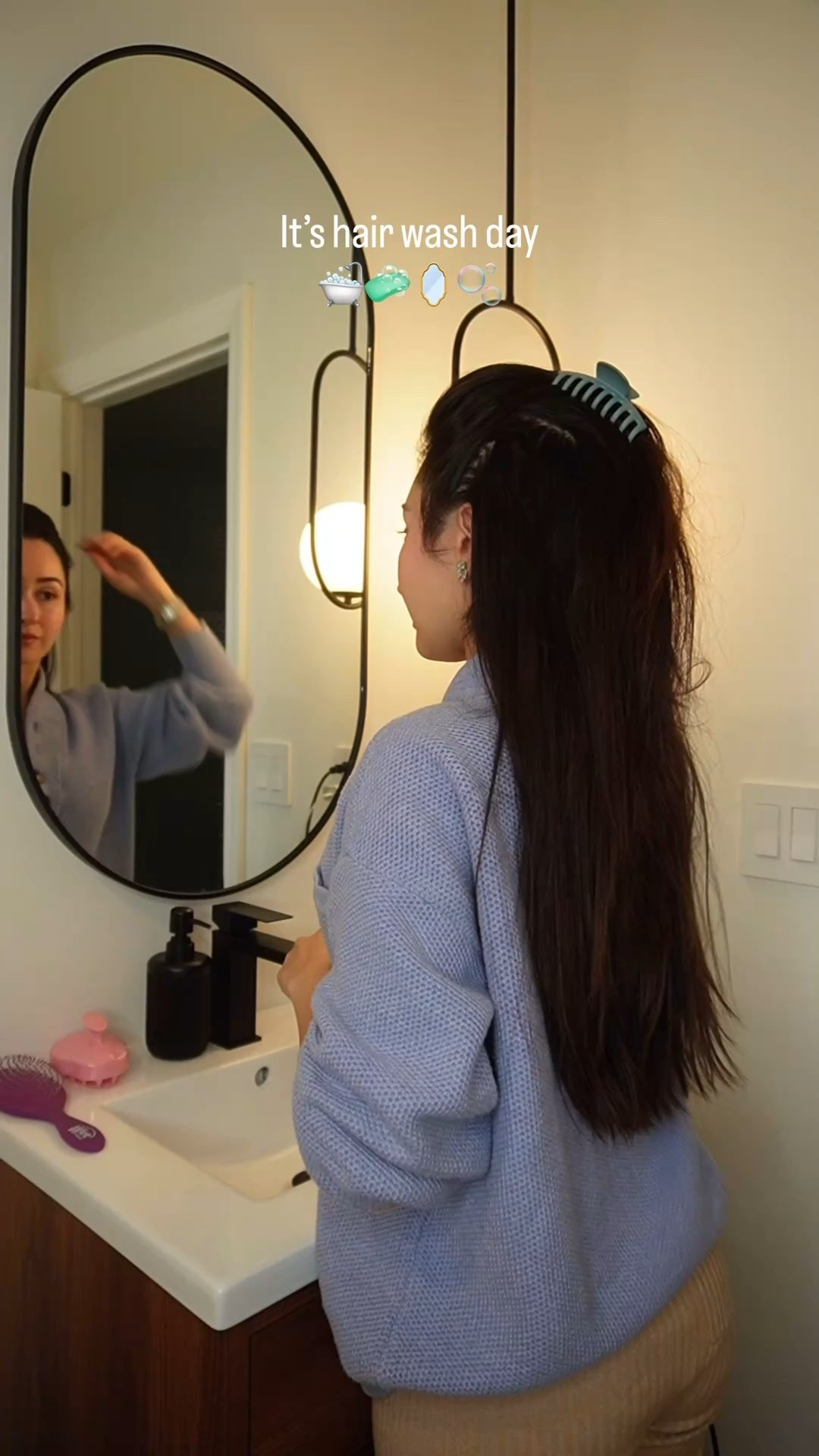 My hair-wash routine and all the products I use!
The scalp exfoliating serum and mini massager aren’t just super relaxing—they help control oil and boost blood circulation for healthier hair.

#LTKselfcare #LTKBeauty #LTKmorningroutine