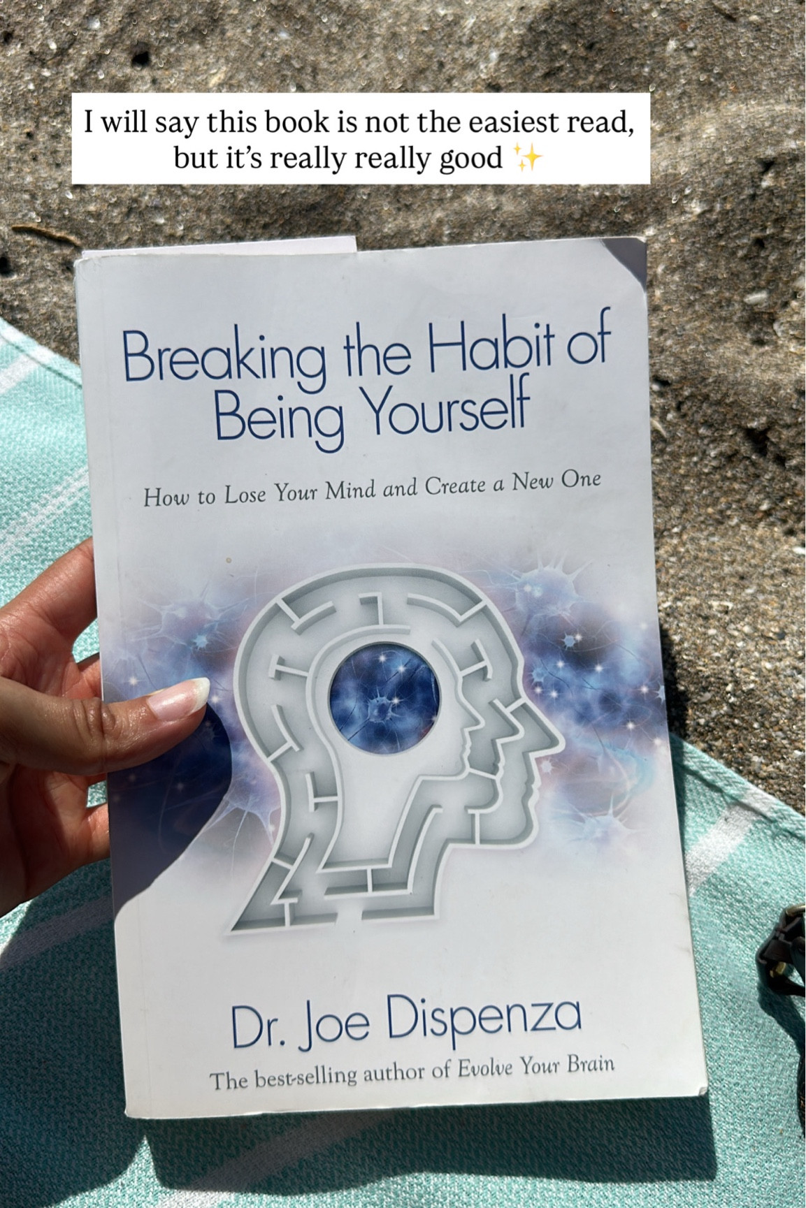 Really good book by Joe Dispensa 
Book reviews
Manifesting
Meditation 

#LTKselfcare #LTKdayinmylife #LTKmomlife