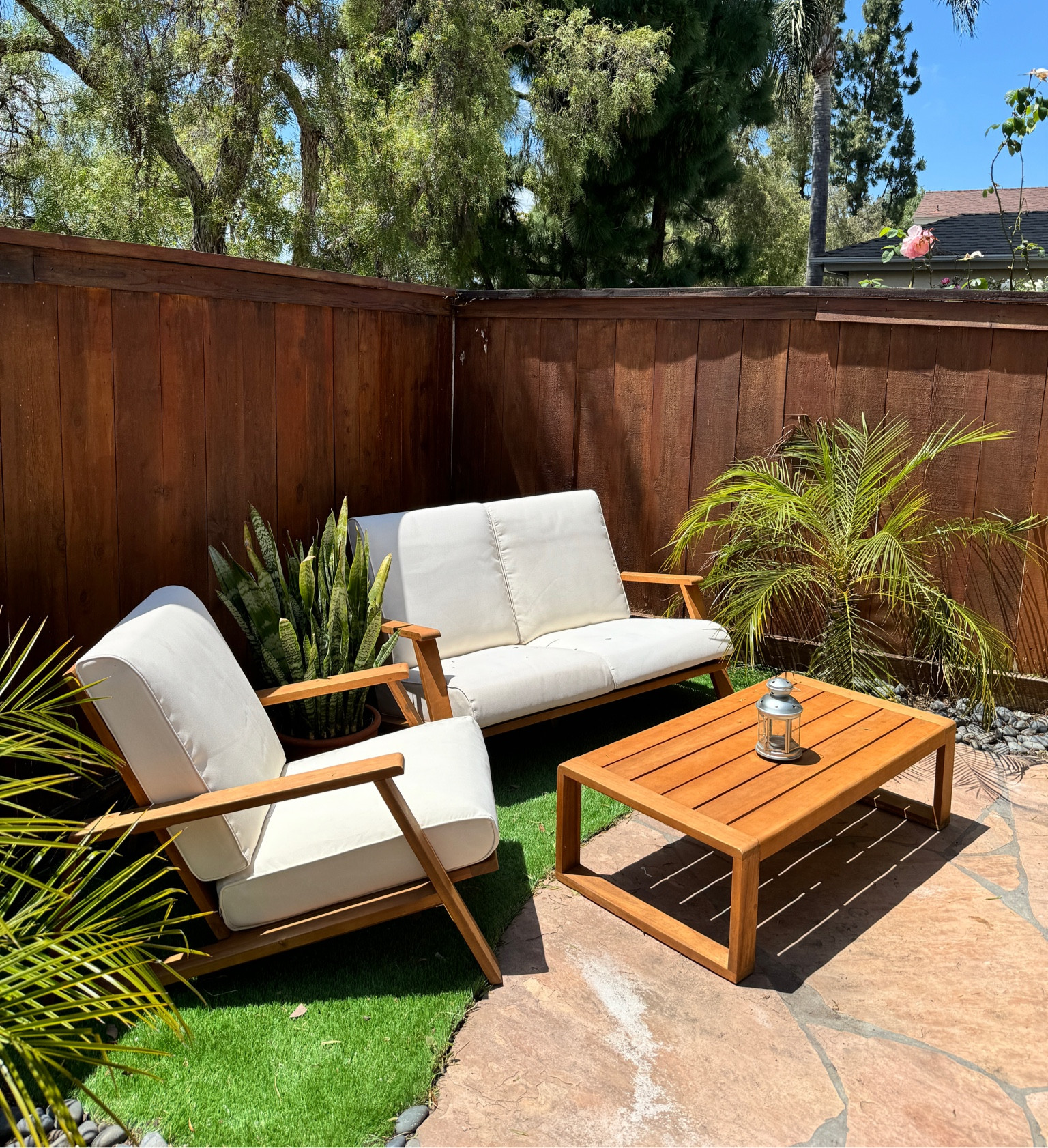 Comfortable patio set. 

#LTKhome #LTKU #LTKSeasonal