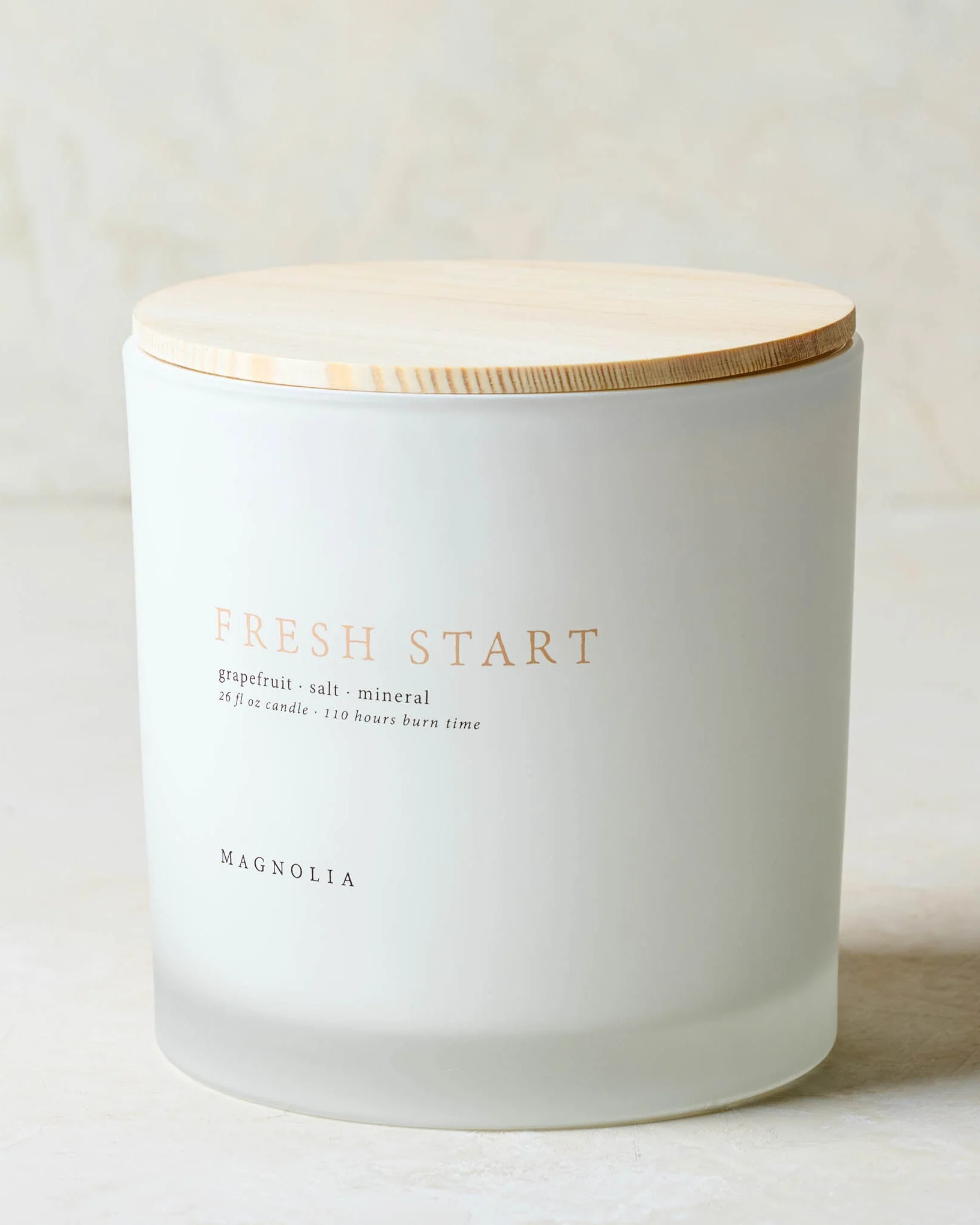Magnolia Fresh Start Candle | Magnolia