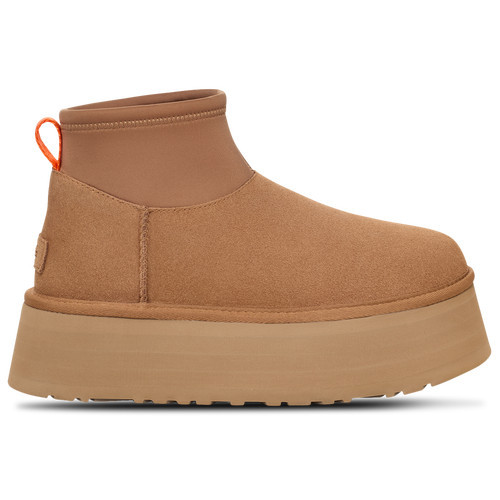 UGG Womens UGG Classic Mini Dipper - Womens Shoes Chestnut/Brown Size 07.0 | Foot Locker (US)