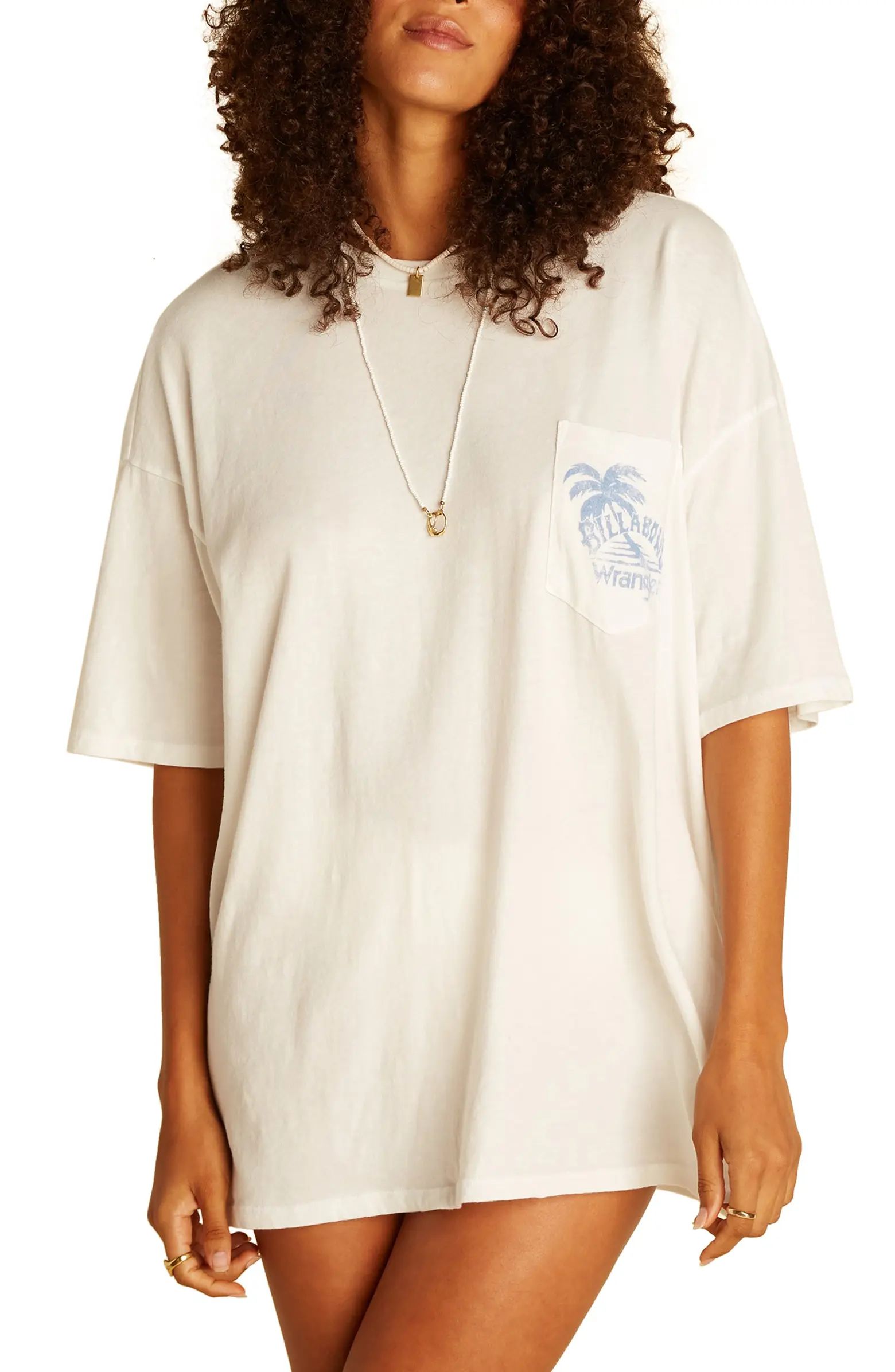 Billabong x Wrangler Boyfriend Cotton Logo Graphic Tee | Nordstrom | Nordstrom