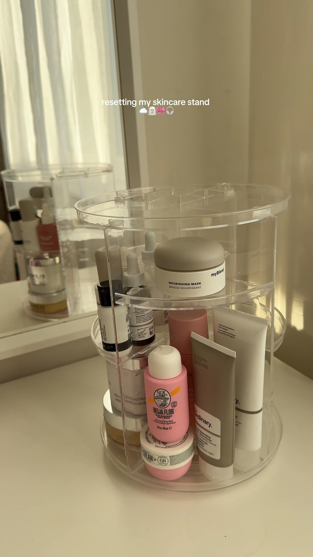 acrylic skincare/makeup organisation stand 🫐🚿🫧

#LTKbeauty #LTKeurope