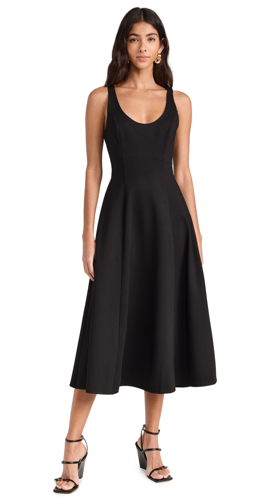 Reformation Mikol Knit Dress Black XS | Shopbop