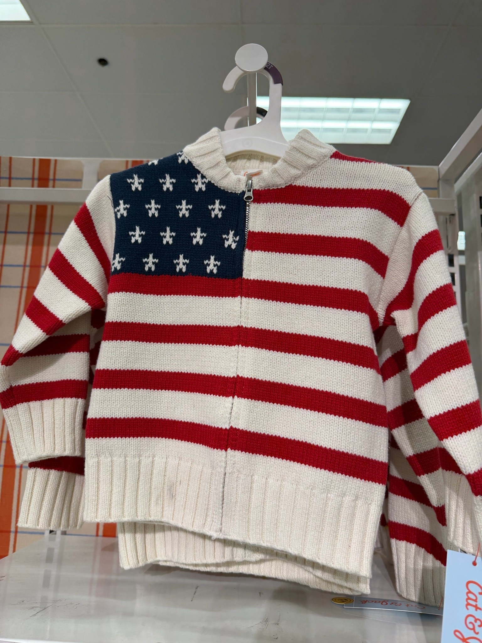 Okay, this is ADORABLE and the quality is 👌🏻. 

If you're looking for the cutest July 4 outfit for your little one, I found it. 🇺🇸❤️

This adorable kids' Americana cardigan is even cuter in person and perfect for fireworks, parades, BBQs, family photos, and all of your Fourth of July celebrations. I love that it's lightweight enough to throw on when the sun goes down, and the flag design gives it that classic, timeless Americana look.

The best part? It isn't just for July 4. Pair it with denim shorts, jeans, dresses, or leggings all summer and into the fall for an easy, all-American look.

If you're shopping for kids' July 4 outfits, toddler patriotic clothes, Fourth of July outfits for girls, Americana kids' fashion, Target toddler clothing, girls' cardigans, patriotic sweaters, and cute summer outfits for toddlers, this one is too adorable to pass up. 

Everything is linked here! 🇺🇸❤️ @Target

#LTKfamily #LTKkids