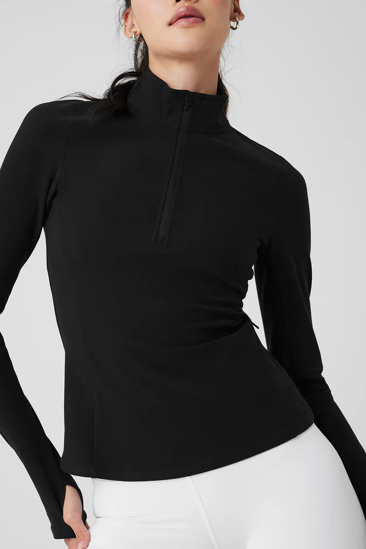 Alosoft 1/2 Zip Rapid Pullover | Alo Yoga (US)