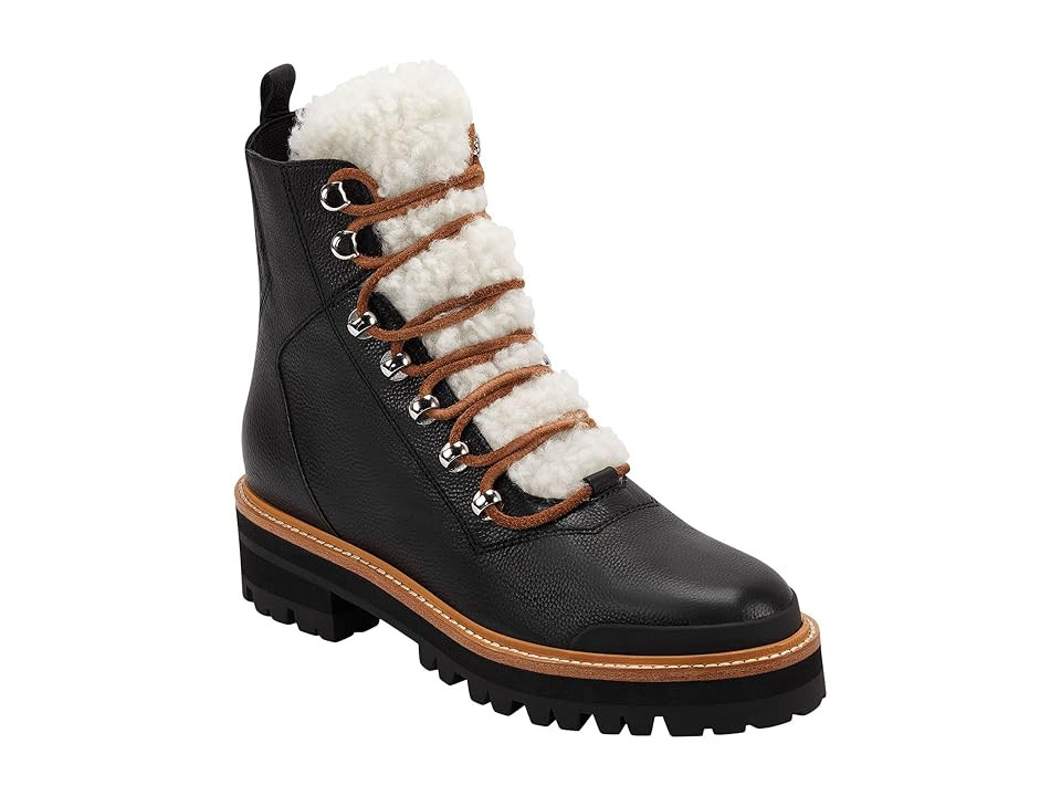 Marc Fisher LTD Izzie (Black/Natural Leather) Women's Shoes | Zappos