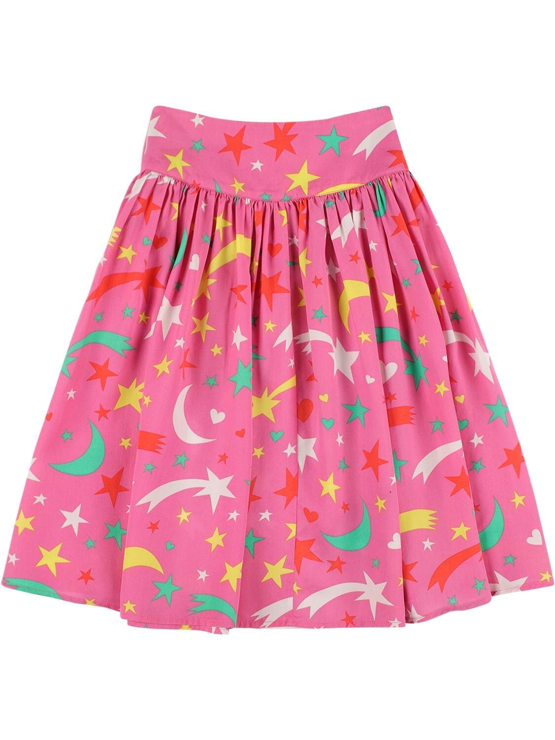 Stars Print Lyocell Midi Skirt | Luisaviaroma