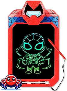 LCD Writing Tablet for Kids 10 Inch Spider Hero for Toddler 3 4 5 6 7 8 - Paint, Doodle Board, Dr... | Amazon (US)