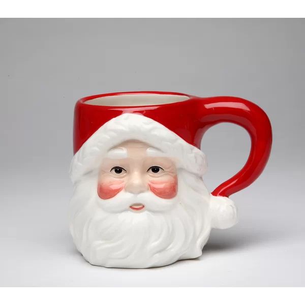 Dietrich Santa Coffee Mug (Set of 4) | Wayfair North America