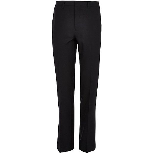 http://www.riverisland.com/men/suits/slim-fit/Black-slim-suit-trousers-274772 | River Island (UK & IE)