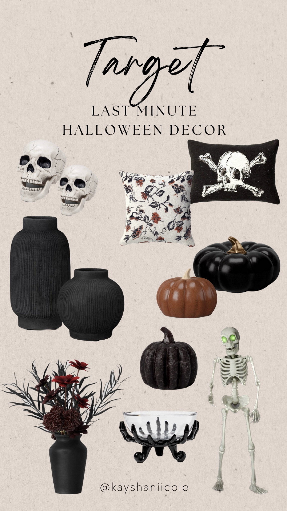 Last minute Target Halloween Decor 

#halloweendecor #styleinspo

#LTKhome #LTKHalloween #LTKSeasonal