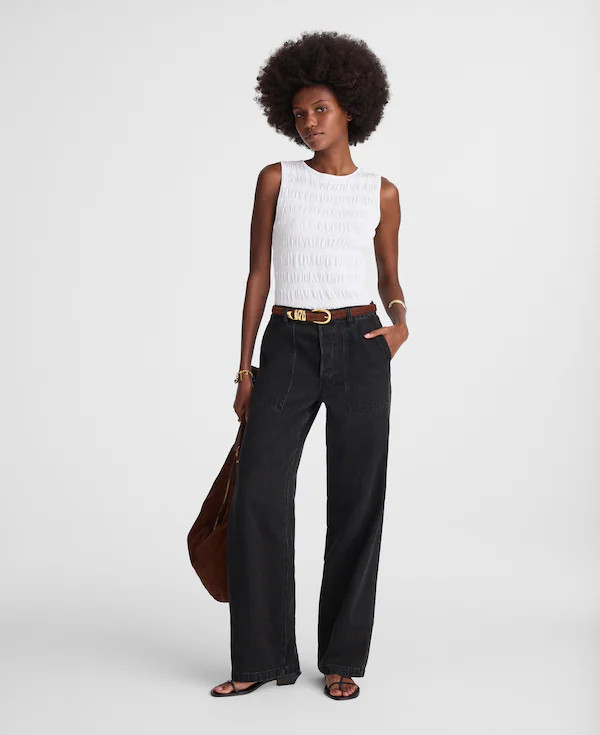 The Low-Slung Baggy Jean in Airy Denim | Madewell | Madewell