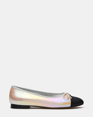 Steve Madden Women's Kit Ballet Flats - Iridescent Multi - Size 9 - Leather | Steve Madden (US)