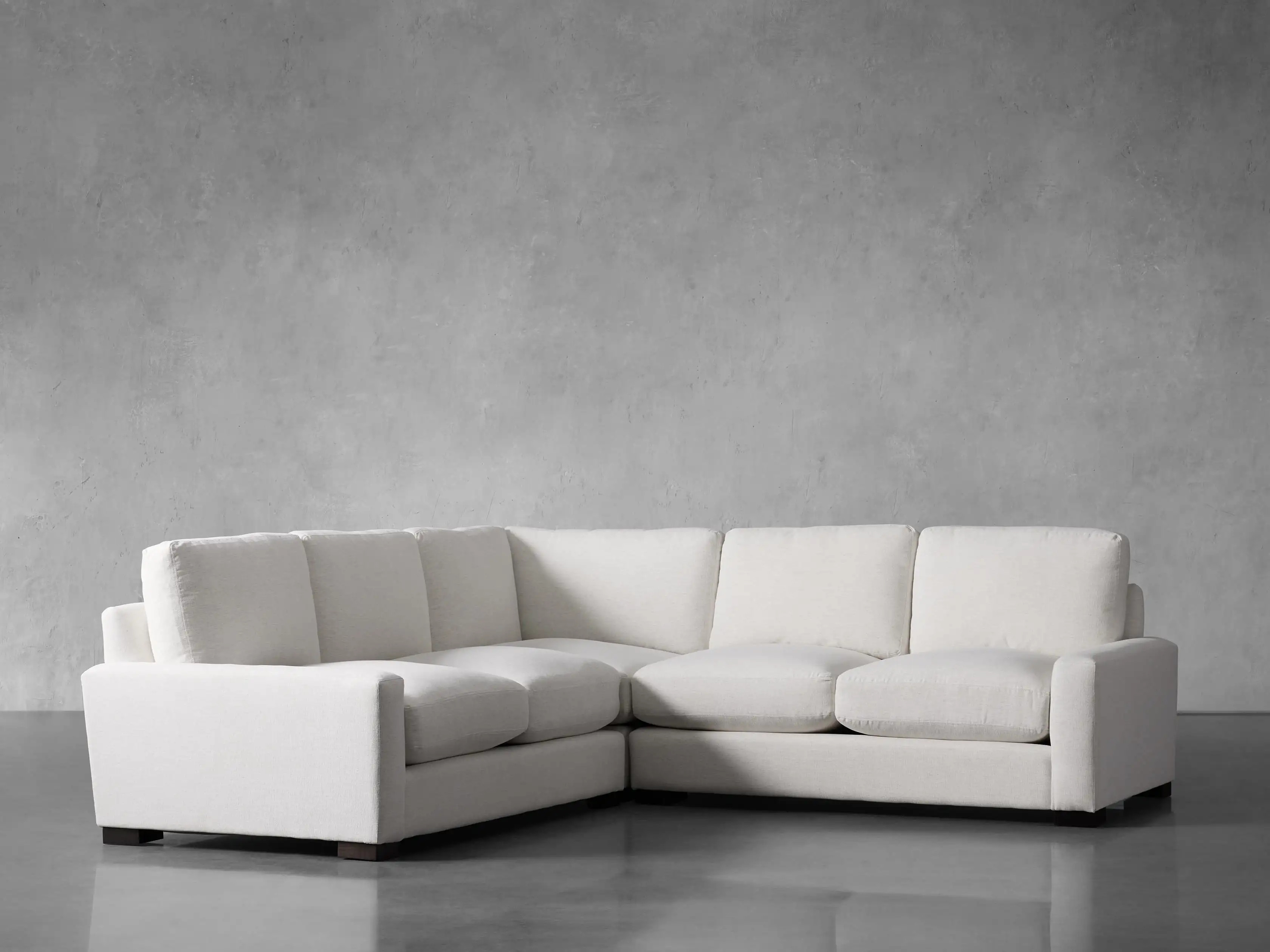 Remington Three Piece Corner Sectional | Arhaus