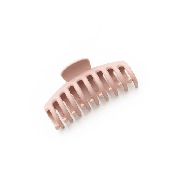 Floral Claw Clip - Pastel Pink | Beachwaver Co