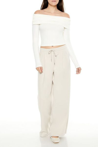 Drawstring Wide-Leg Pants | Forever 21