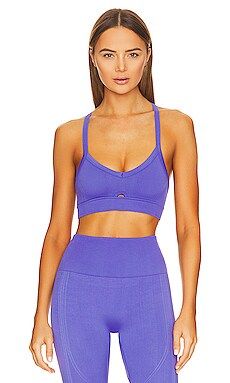 ALALA Barre Sports Bra in Periwinkle Blue from Revolve.com | Revolve Clothing (Global)