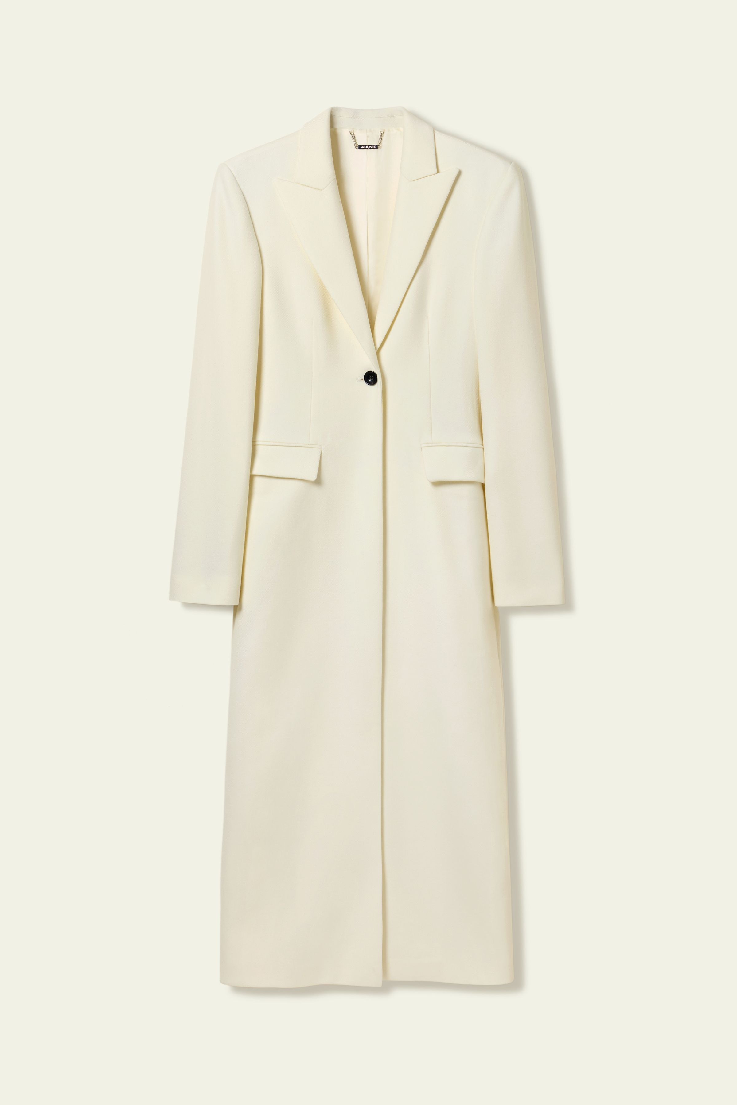 Silk-Wool Tweed Slim Fitted Coat | LILYSILK