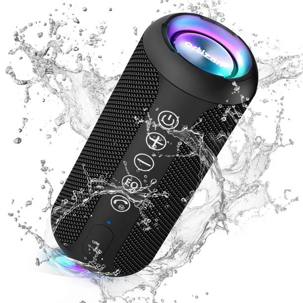 Ortizan Portable IPX7 Waterproof Wireless Bluetooth Speaker with 24W Loud Stereo Sound, 30H Playt... | Walmart (US)