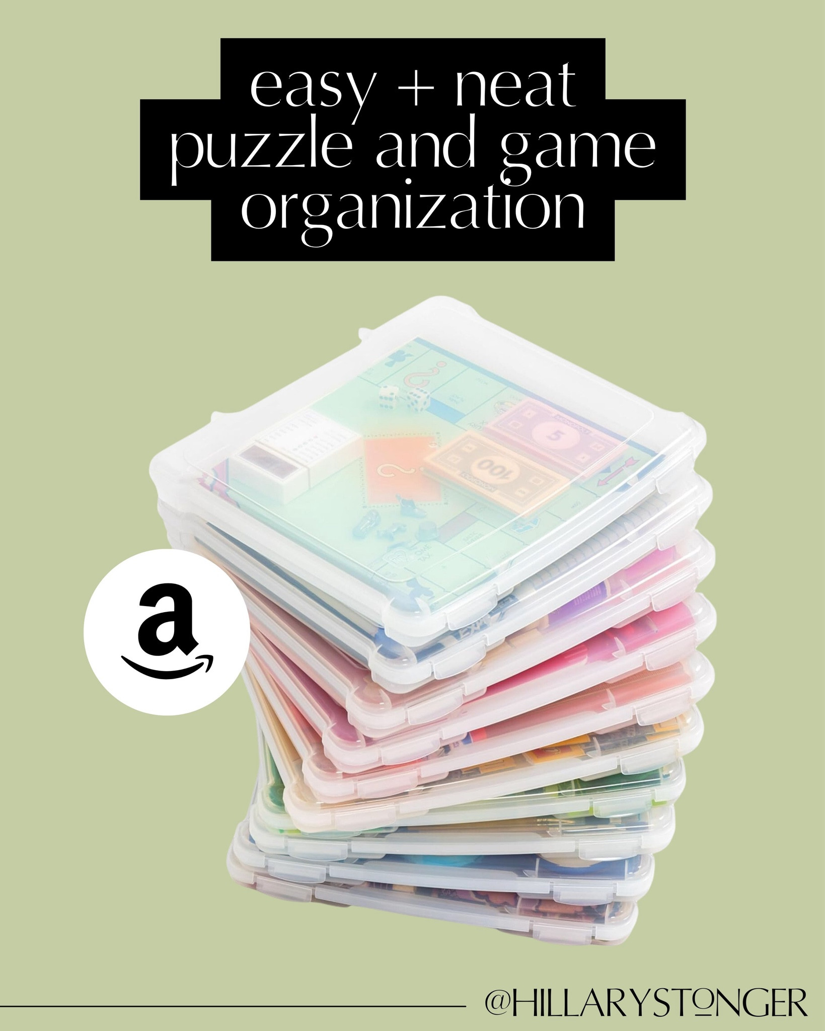 I’m spending a bit of my summer catching up on organization projects. These are great to keep puzzles and games uniform on the shelf!

#LTKFamily #LTKKids #LTKHome