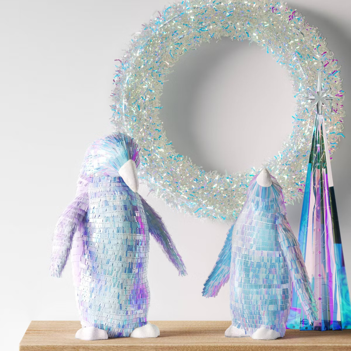 Christmas Iridescent Penguin Large - Wondershop™ | Target