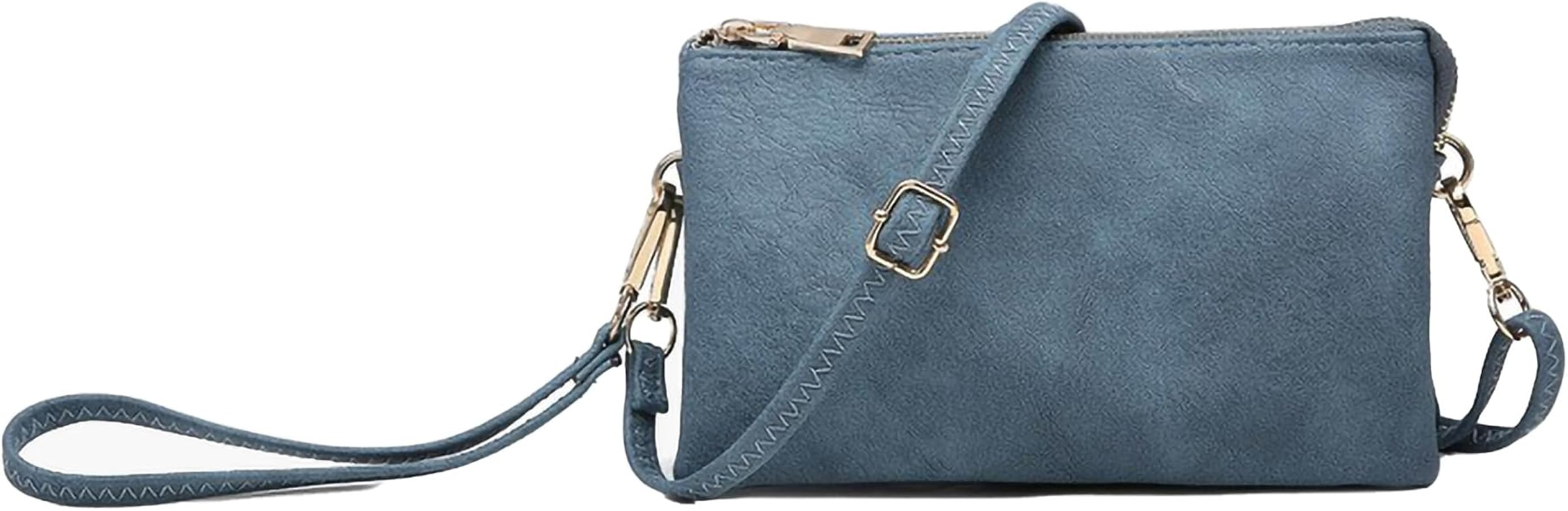 Jen & Co. Riley Vegan Leopard Crossbody | Amazon (US)