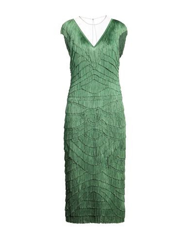Dolce & gabbana Woman Midi dress Green Size 0 Polyamide, Acetate | YOOX (US)
