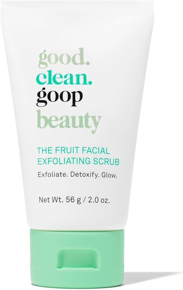 good.clean.goop beauty The Fruit Facial Exfoliating Scrub | Gentle Face Exfoliator to Smooth Skin... | Amazon (US)