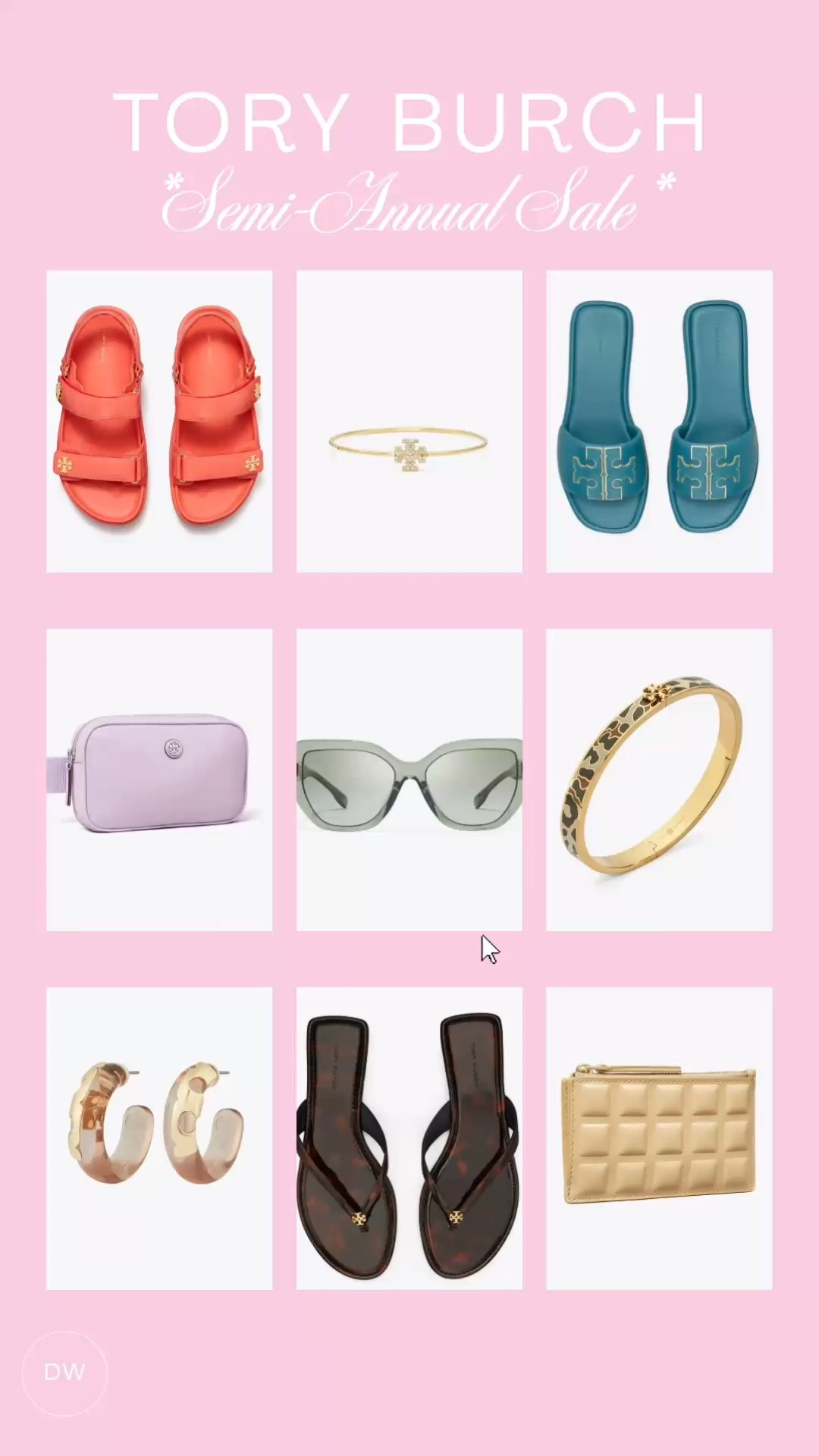 Tory Burch is having their semi-annual sale and it is 🔥🔥🔥 here’s a few things I’m eyeing! All of these pieces are less than $100 with the extra 25% off on their site! 👀🤭

#LTKFindsUnder100 #LTKStyleTip #LTKSaleAlert