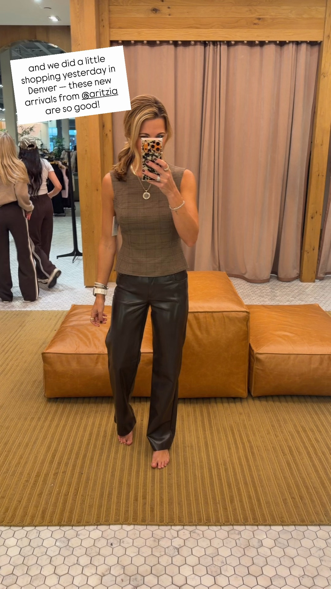 New arrivals from @Aritzia 

Sizing: jeans run large so I suggest sizing down 1 size, leather pants run small so I suggest sizing up one size

#LTKSeasonal #LTKdayinmylife #LTKOver40