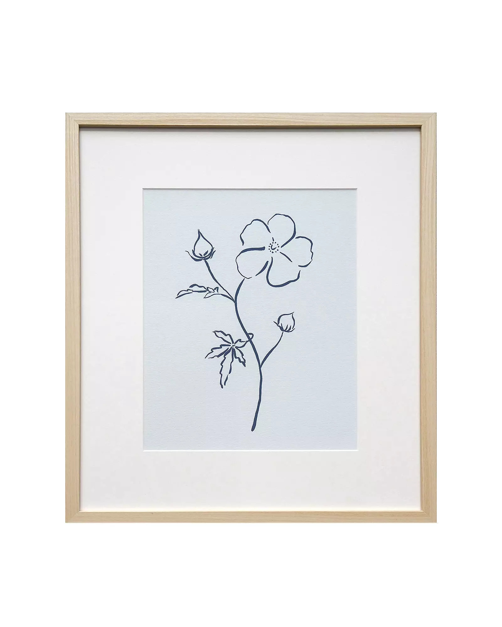 "Botanicals in Blue No.7" by Kayce Hughes | Serena and Lily