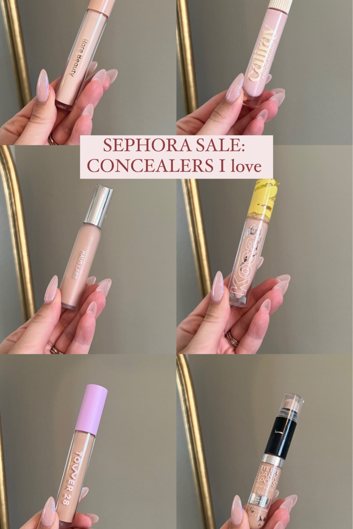 Concealers and under eye brightening products I loveeee

#LTKBeauty #LTKSaleAlert #LTKCyberWeek