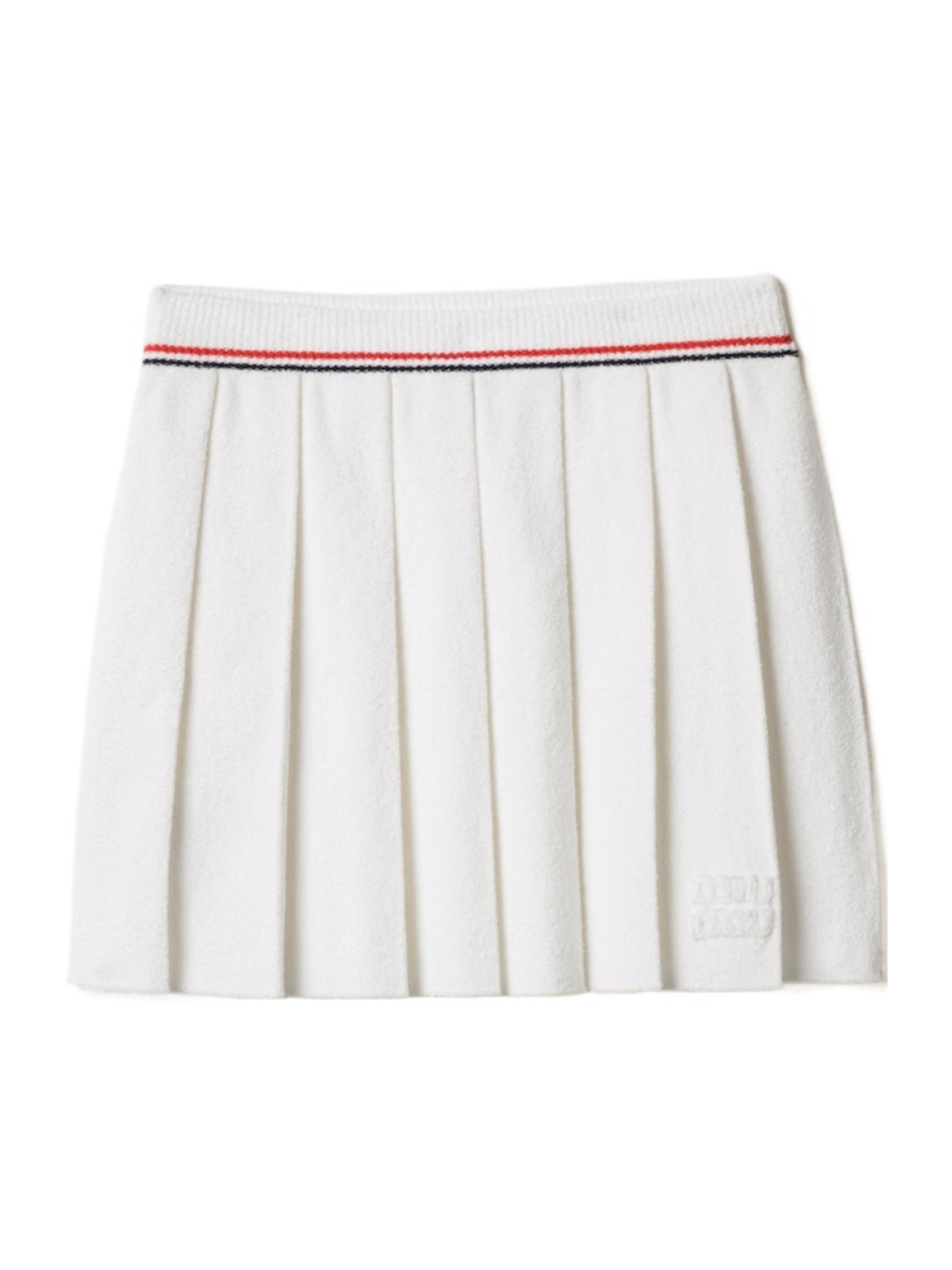 Miu Miu Pleated Mini Skirt | Senser US