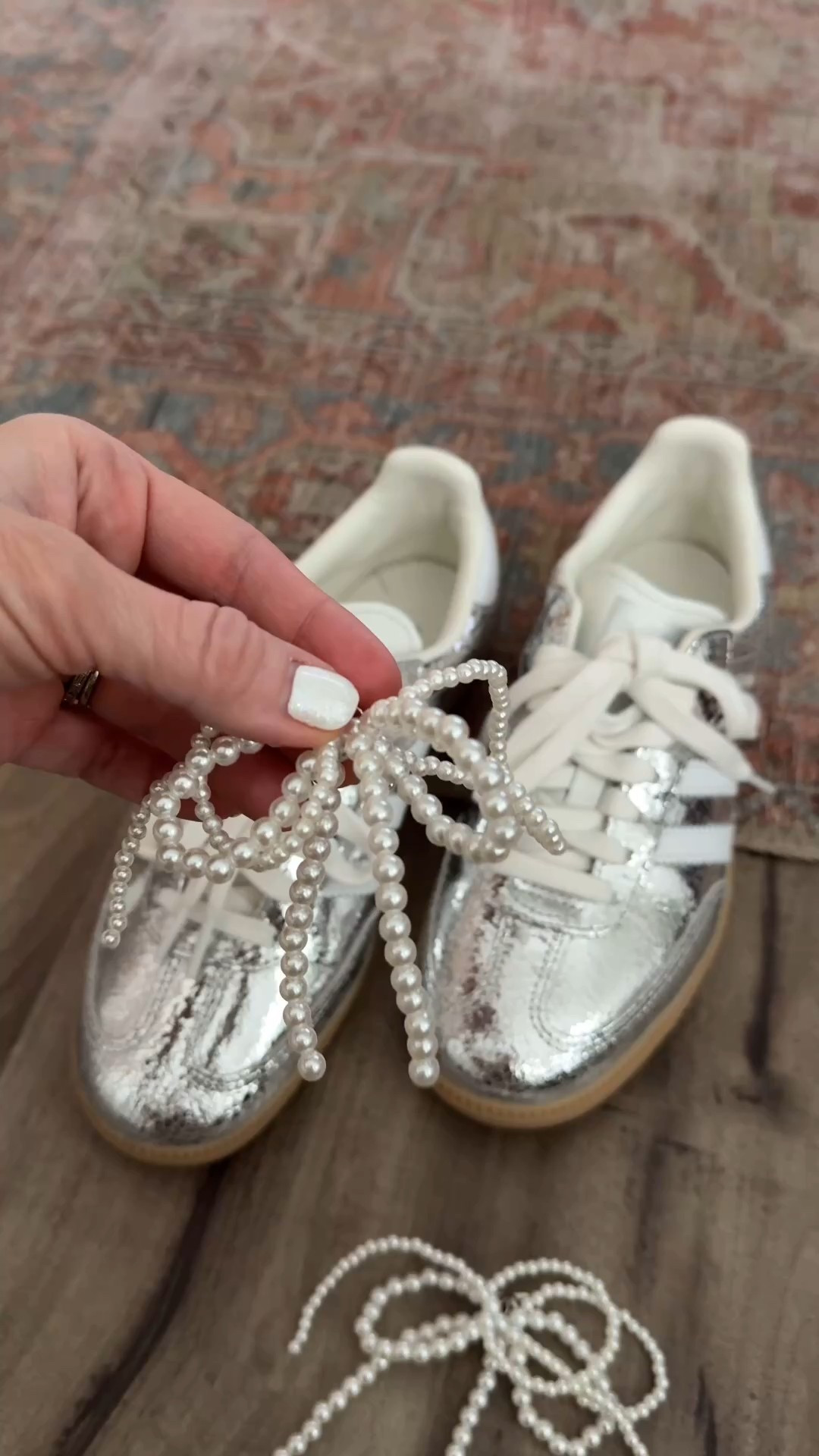 The prettiest shoe upgrade. 