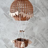 Hot Air Balloon Nursery Decor, Hot Baby Shower, Mobile | Etsy (UK)