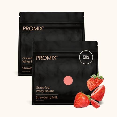 ProMix Nutrition Whey Isolate Powder, Strawberry - 5lb | Amazon (US)